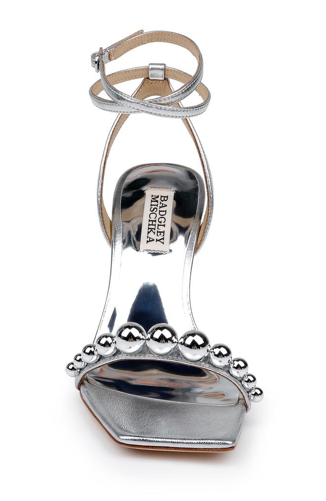 Badgley Mischka Cailey Strappy Stiletto Sandal With Balled Vamp