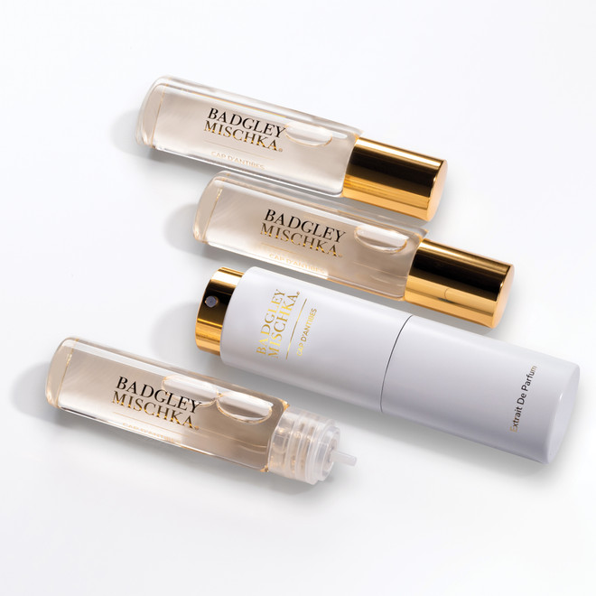 Badgley Mischka Cap D'Antibes Extrait De Parfum Twist & Spray Set