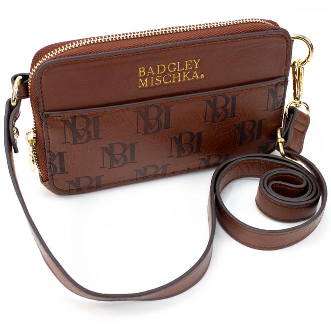 badgley mischka Madalyn Vegan Leather Pouch Belt Bag