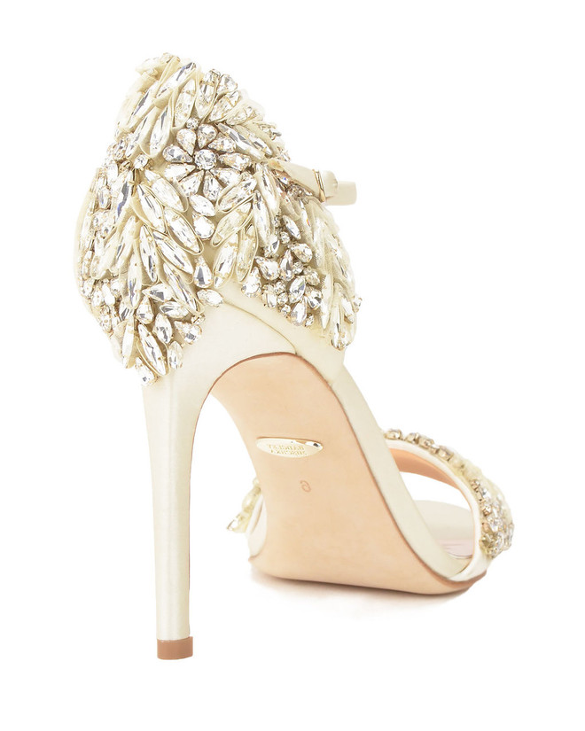 Badgley Mischka Tampa Embellished Heel Evening Shoe