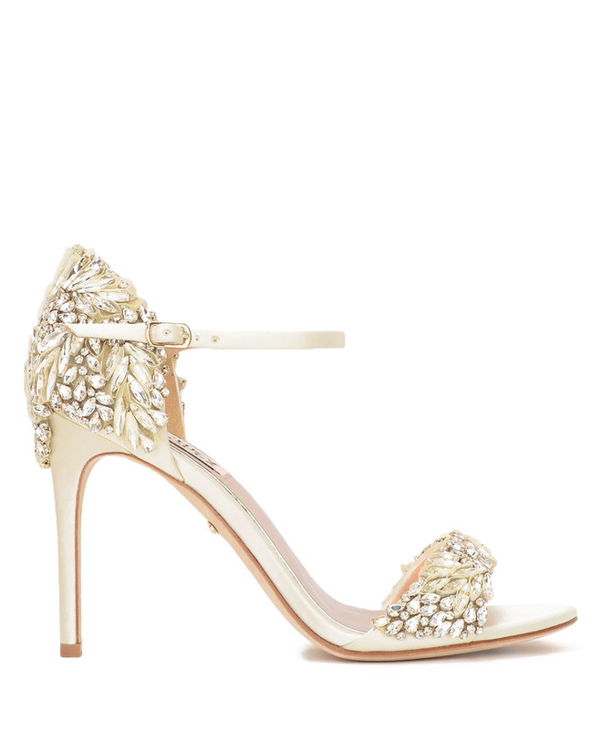 Badgley Mischka Tampa Embellished Heel Evening Shoe