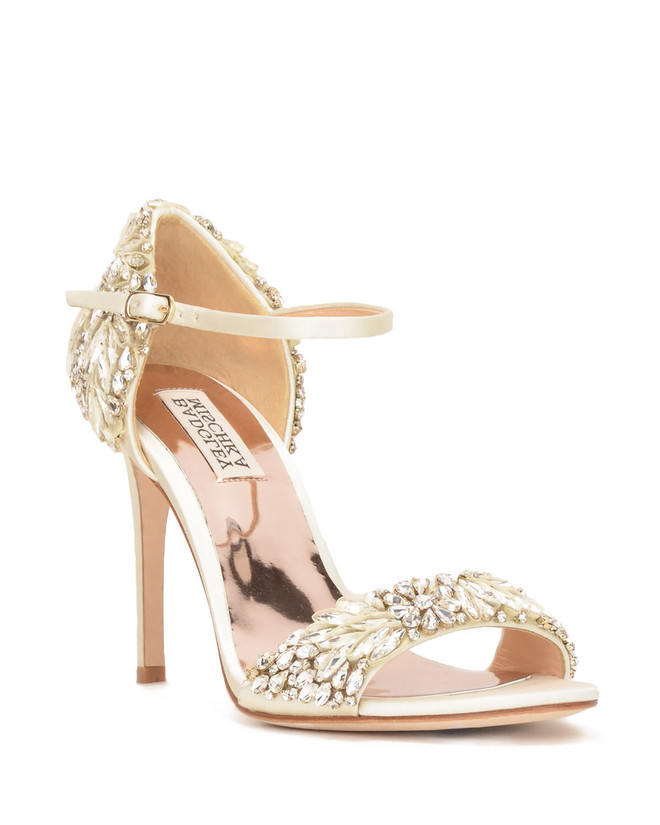 badgley mischka Tampa Embellished Heel Evening Shoe