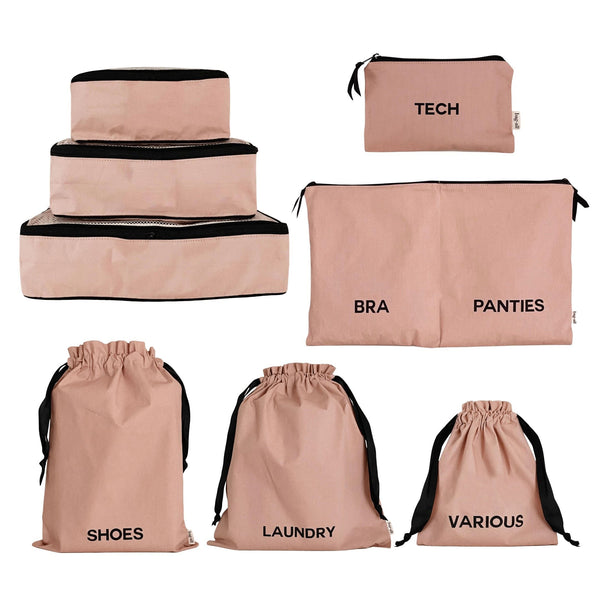 Bag All BA Travel Set 8-pack Pink/Blush