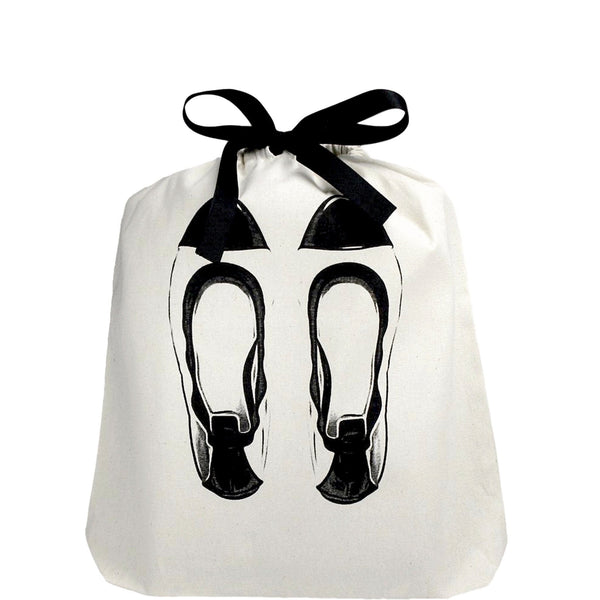 bag all Ballet Flats Shoe Bag Cream