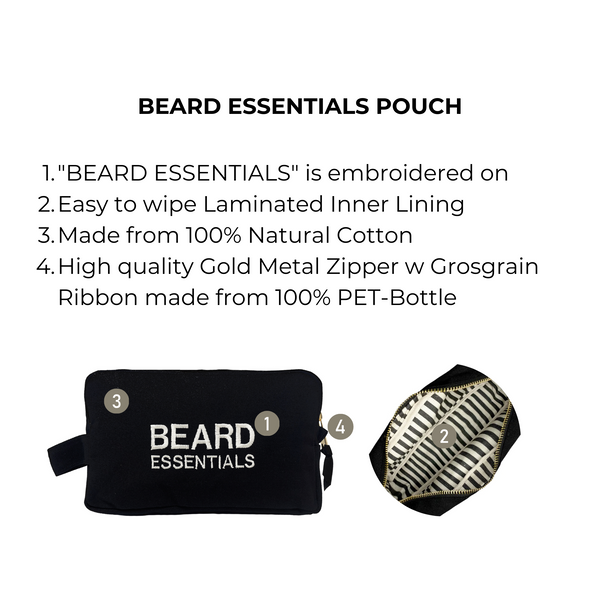 Bag All Beard Essentials Pouch Black