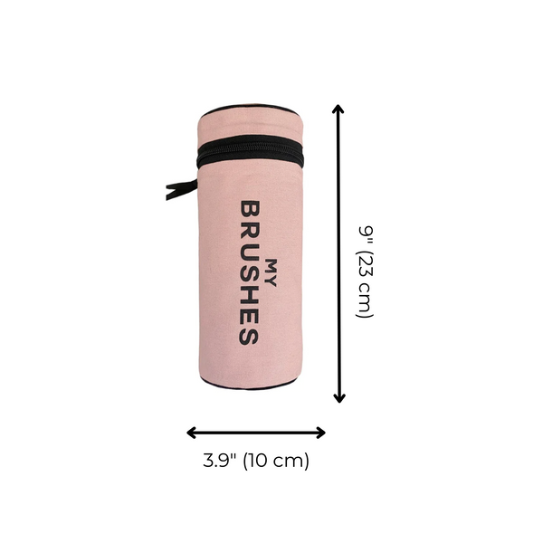 Bag All Brushes Cylinder Case Pink/Blush