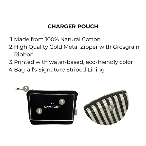 Bag All Charger Pouch Black