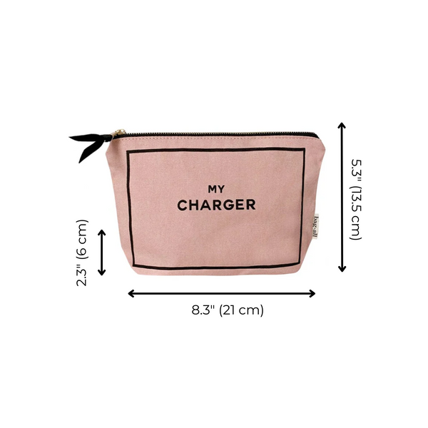 Bag All Charger Pouch Pink/Blush