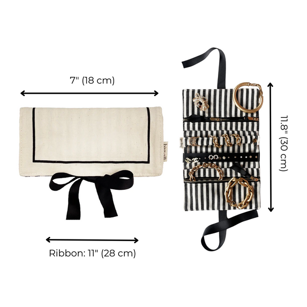 Bag All Couture Jewelry Roll Medium Cream