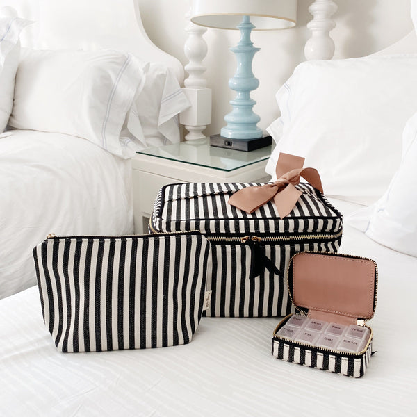 bag all Cutest Striped Travel Gift Set Deal 3-Pack