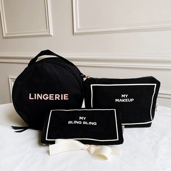bag all Deal Gift Set for Her 3-pack Black