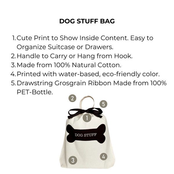 Bag All Dog Stuff Bag Cream