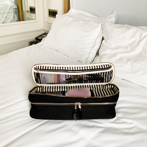 Bag All Double Hair Tools Travel Case Black