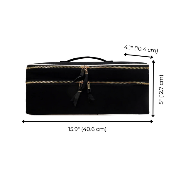 Bag All Double Hair Tools Travel Case Black