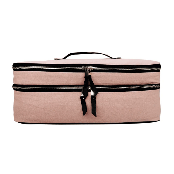 bag all Double Hair Tools Travel Case Pink/Blush
