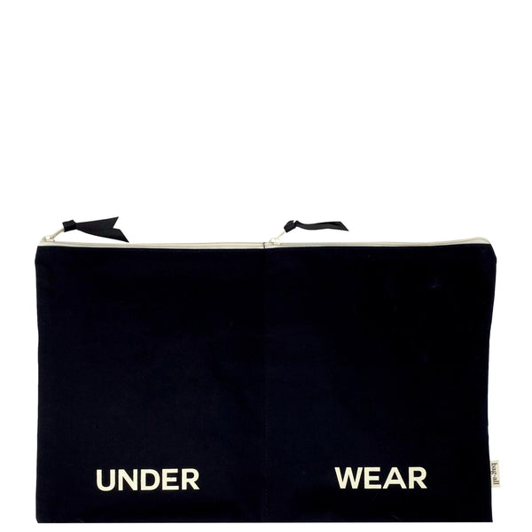Bag All Double Lingerie Packing Pouch Black