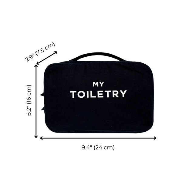 Bag All Folding/Hanging Toiletry Case Black
