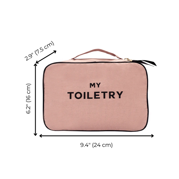 Bag All Folding/Hanging Toiletry Case Pink/Blush
