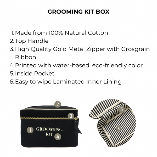 Bag All Grooming Kit Box Black