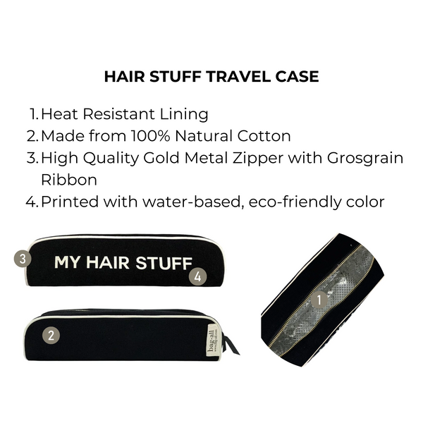 Bag All Hair Stuff Travel Case Black