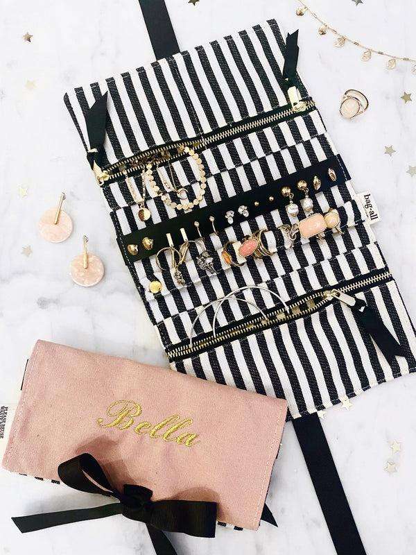 Bag All Jewelry Organizer Travel Pouch Pink/Blush