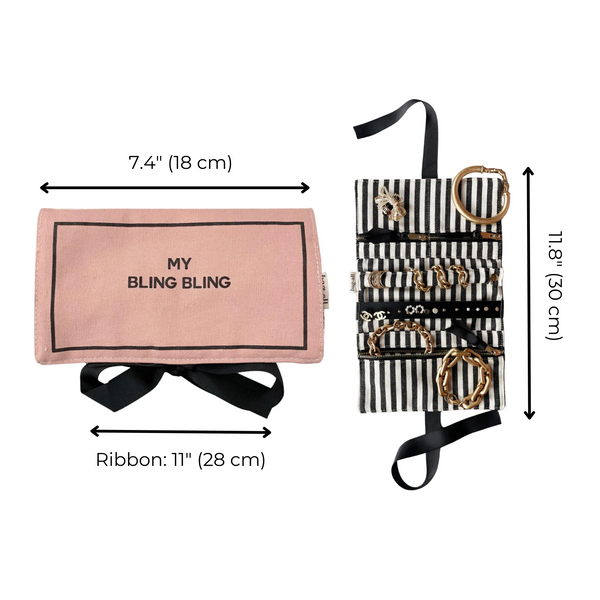 Bag All Jewelry Organizer Travel Pouch Pink/Blush