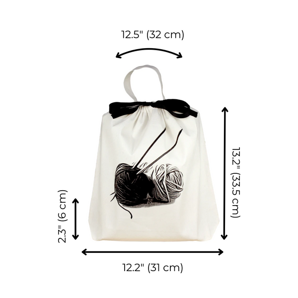 Bag All Knitting Bag Cream