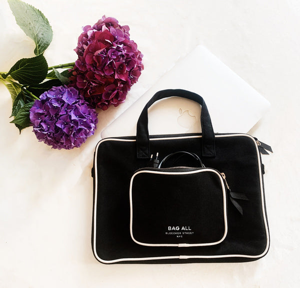 Bag All Laptop Case 13" Handle & Charger Pocket Black