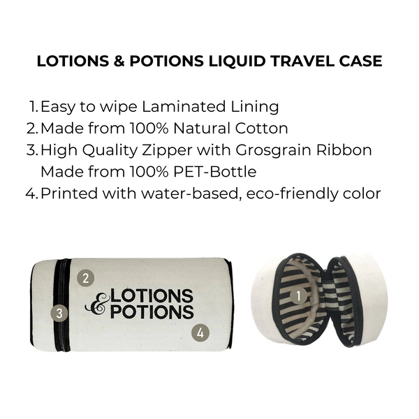 Bag All Lotions & Potions Liquid Travel Case Cream