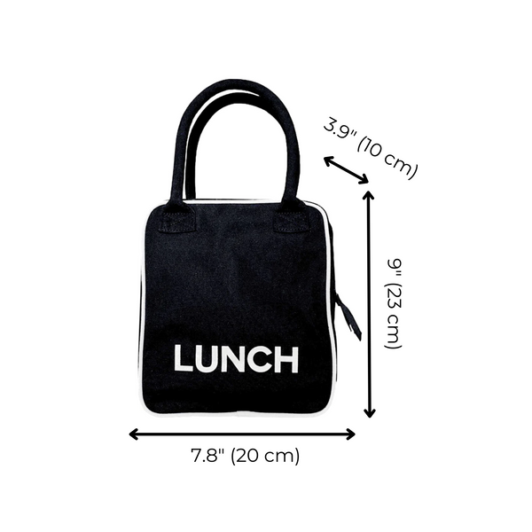 Bag All Lunch Box Insulated Black