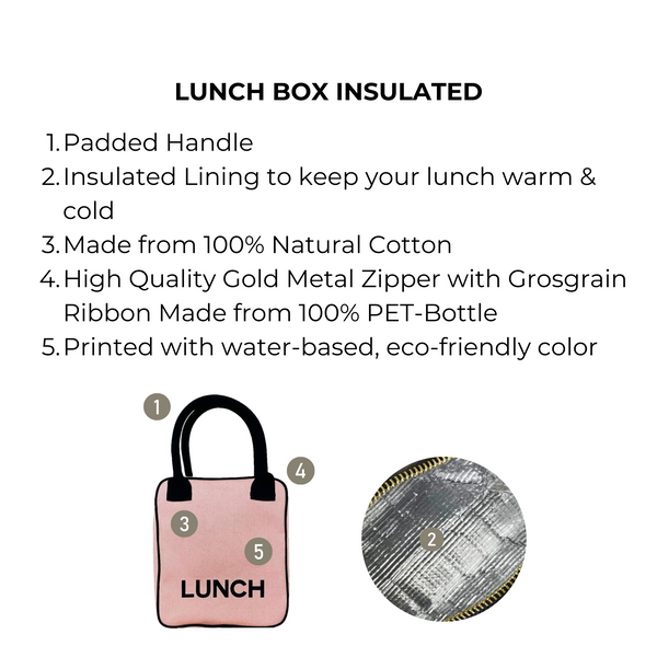 Bag All Lunch Box Insulated Pink/Blush