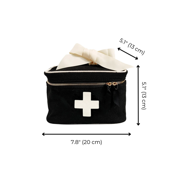 Bag All Meds And First Aid Storage Box Black