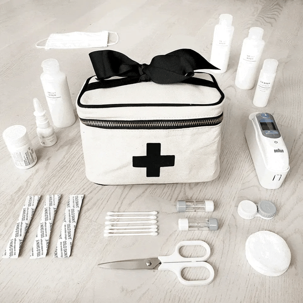 bag all Meds and First Aid Storage Box Cream