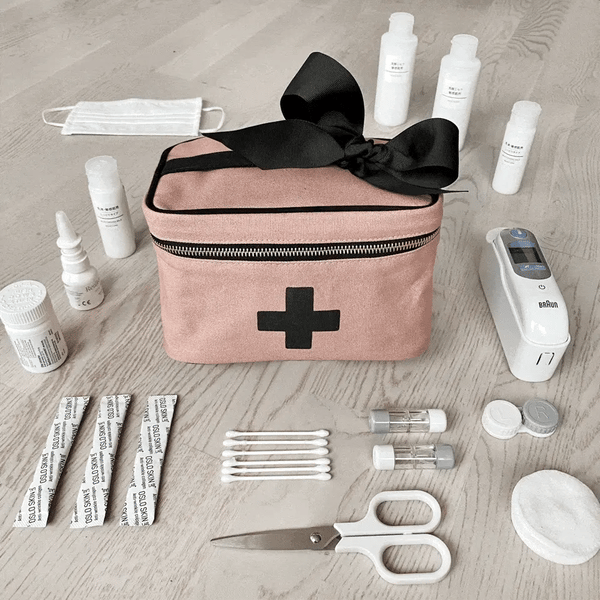 bag all Meds and First Aid Storage Box Pink/Blush