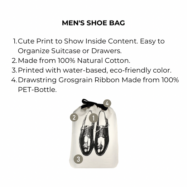 Bag All Men's Shoe Bag Cream