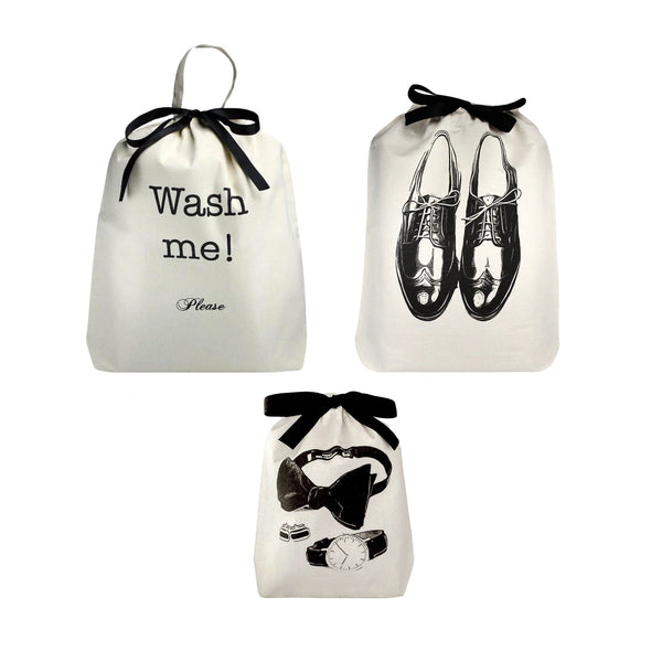 Bag All Men's Travel Set 3-pack Cream
