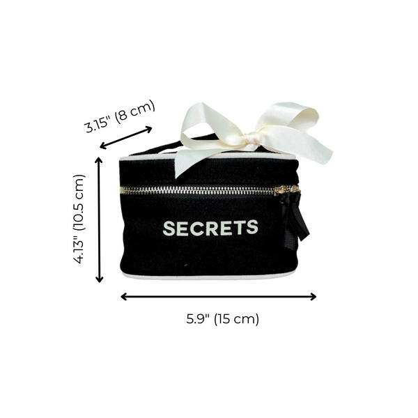 Bag All Mini Beauty Box For Secrets Black