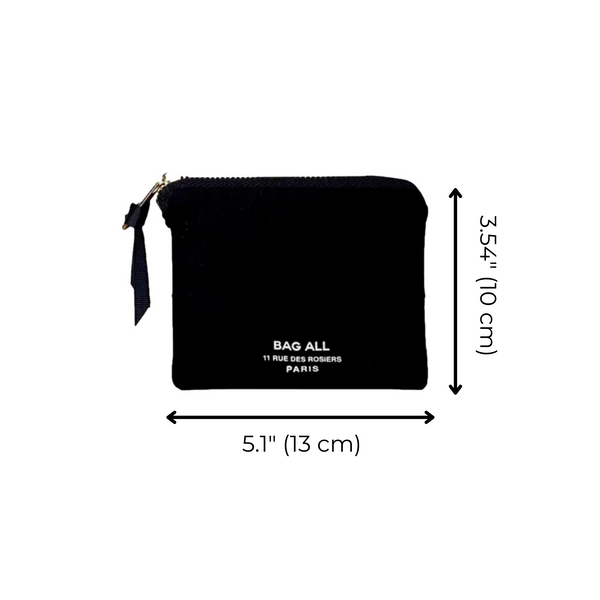 Bag All Mini Trinket Pouch Black