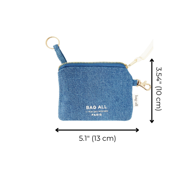 Bag All Mini Trinket Pouch Denim