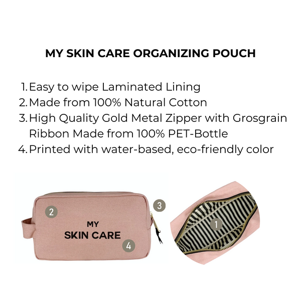 Bag All My Skin Care - Organizing Pouch Pink/Blush