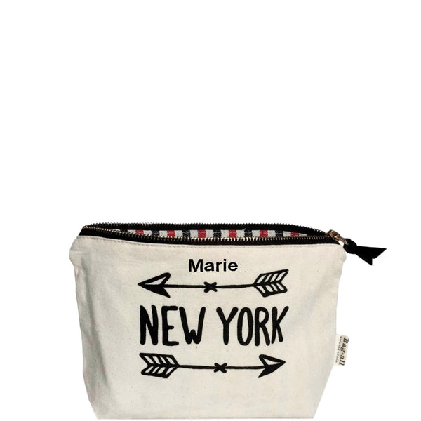 Bag All New York Arrow Pouch Cream