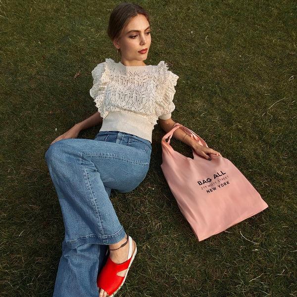 Bag All New York Tote Bag Large Pink/Blush