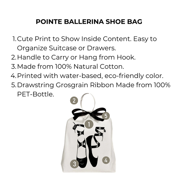 Bag All Pointe Ballerina Shoe Bag Cream