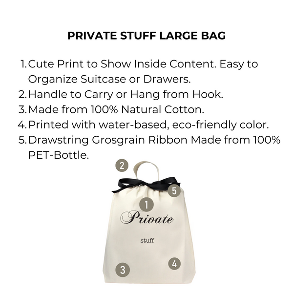 Bag All Private Stuff Large Bag Cream
