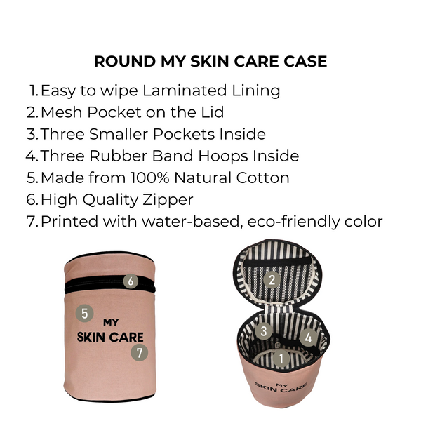 Bag All Round My Skin Care Case Pink/Blush