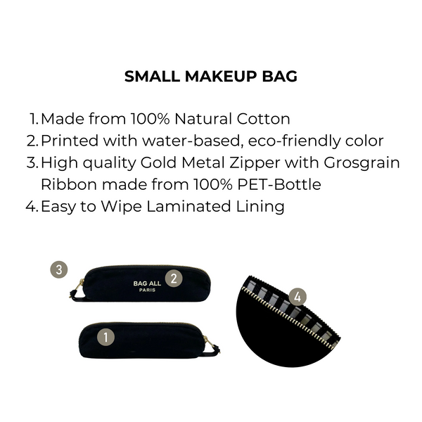 Bag All Small Makeup Bag Black