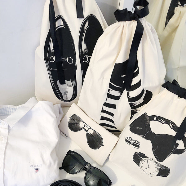 Bag All Sock Short Bag Cream