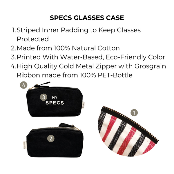 Bag All Specs Glasses Case Black