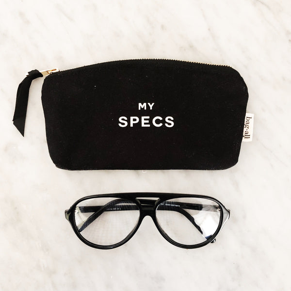 bag all Specs Glasses Case Black
