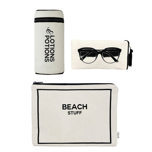 Bag All Stylish Beach Essentials 3-pack Cream